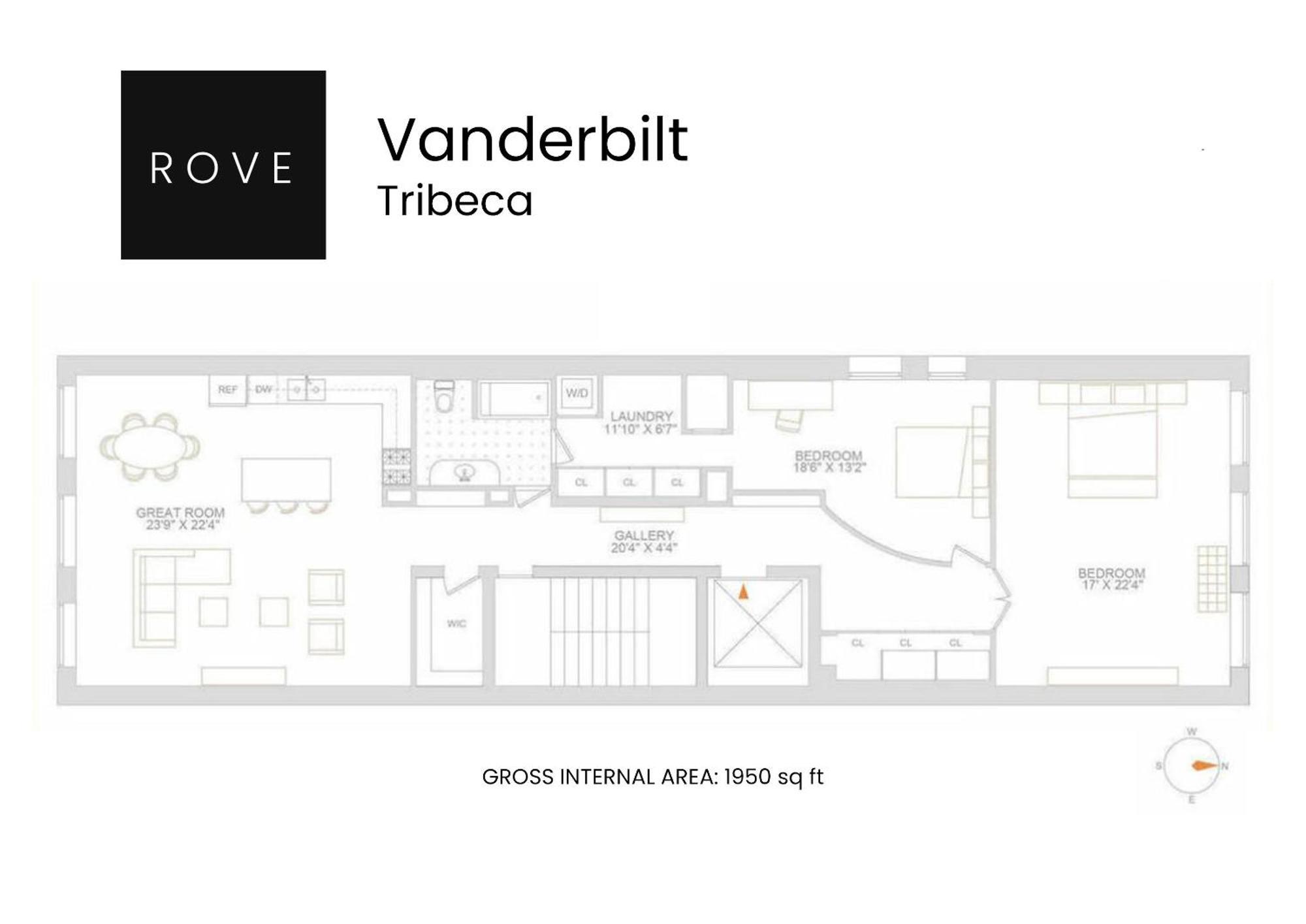 Tribeca Loft Vanderbilt By Rovetravel Leilighet New York Eksteriør bilde